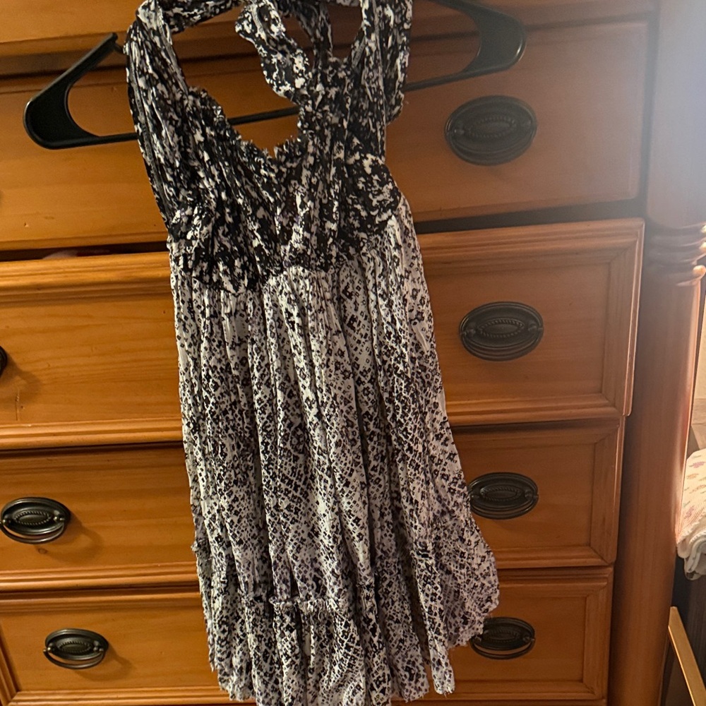 FP Movement by Free People Black and White Dress